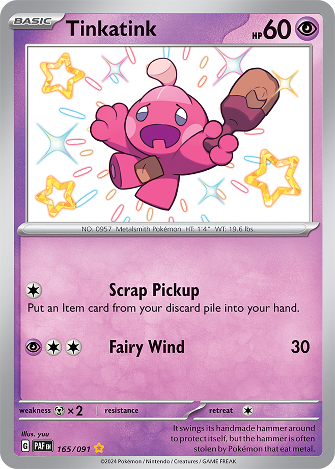 Tinkatink 165/091 (Shiny Rare)