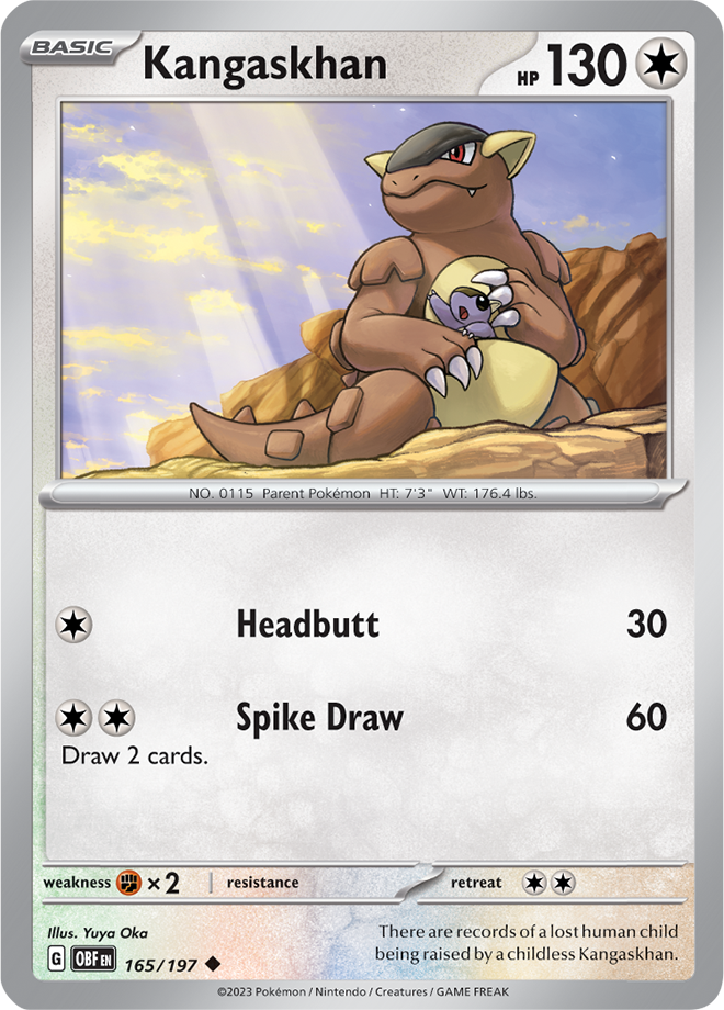 Kangaskhan 165/197