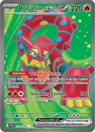 Volcanion ex 171/159 Ultra Rare
