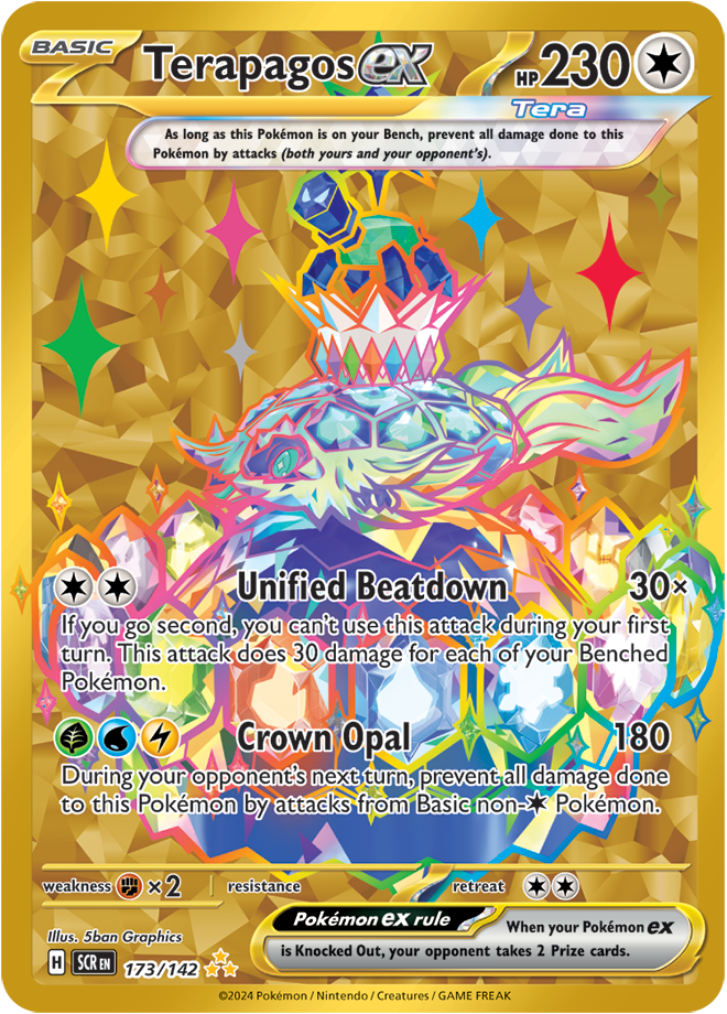 Terapagos ex 173/142 (Hyper Rare)