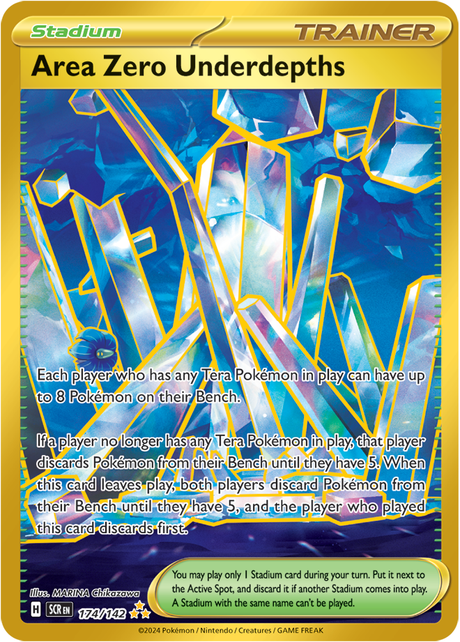 Area Zero Underdepths 174/142 (Hyper Rare)