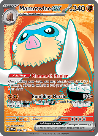 Mamoswine ex 174/159 Ultra Rare