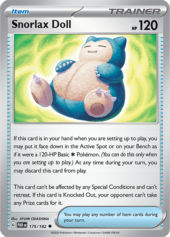 Snorlax Doll 175/182