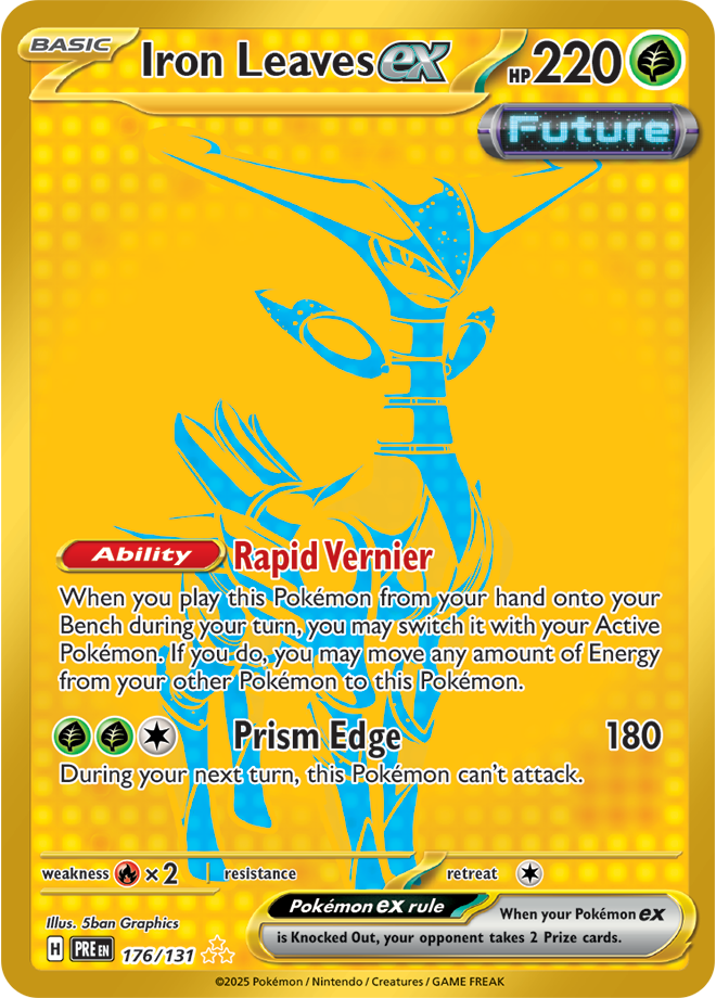 Iron Leaves ex 176/131 (Hyper Rare)