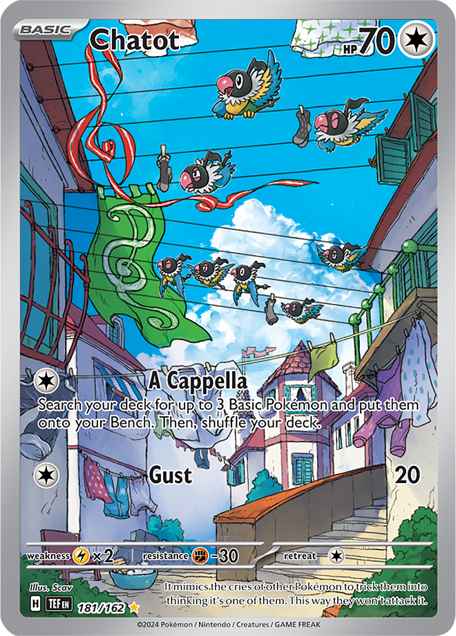 Chatot 181/162 (Illustration Rare)