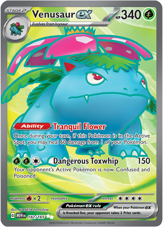 Venusaur ex 182/165 (Ultra Rare)