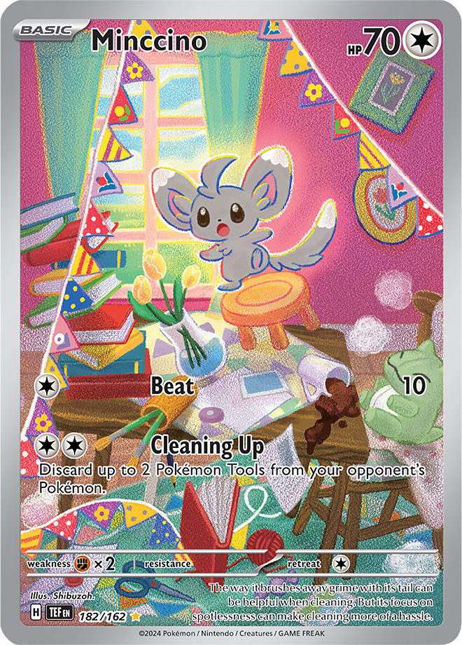 Minccino 182/162 (Illustration Rare)