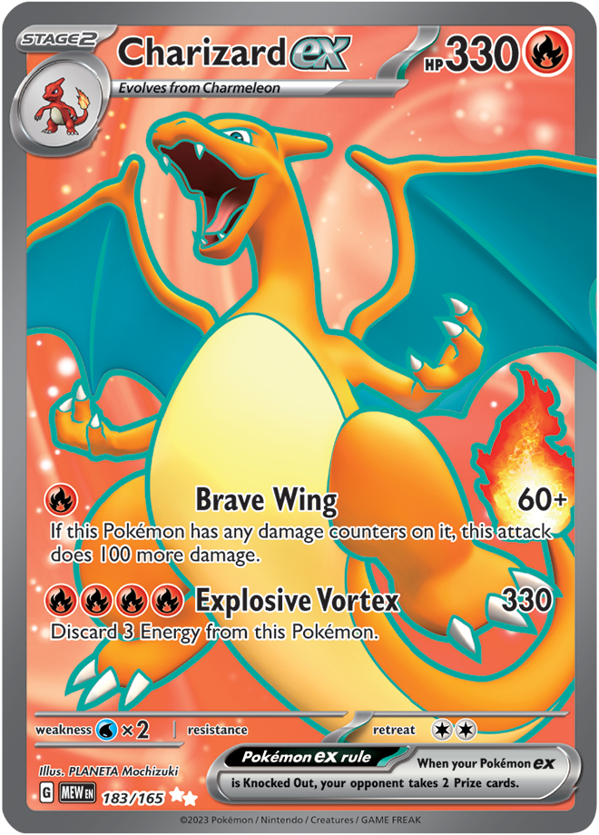 Charizard ex 183/165 (Ultra Rare)