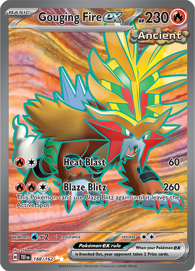 Gouging Fire ex 188/162 (Ultra Rare)