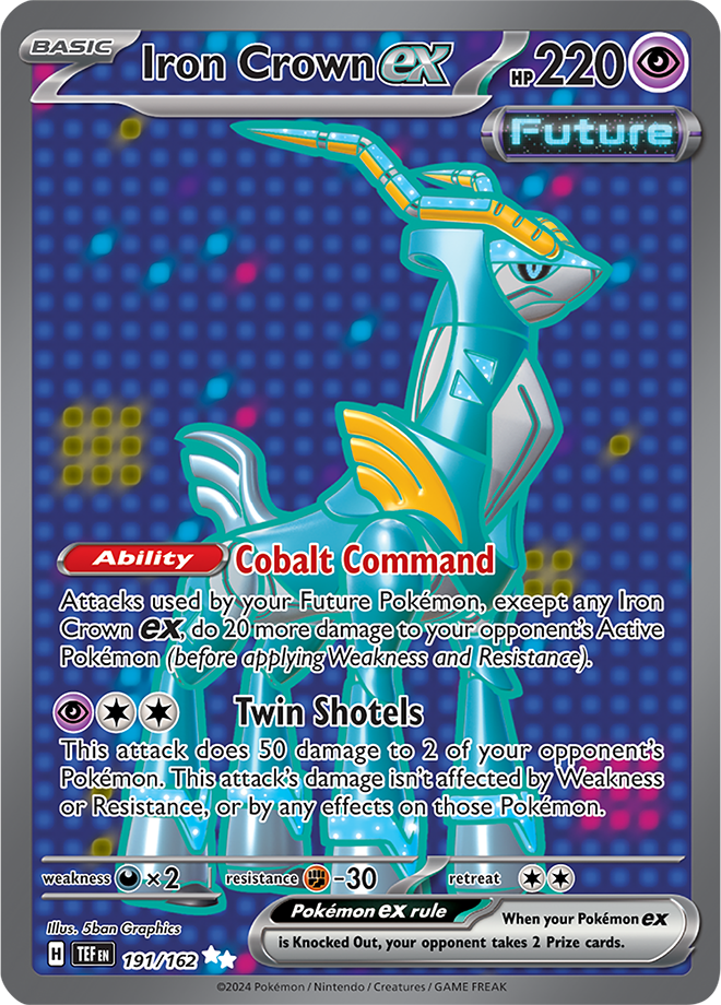 Iron Crown ex 191/162 (Ultra Rare)