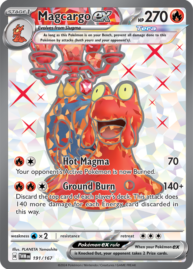 Magcargo ex 191/167 (Ultra Rare)