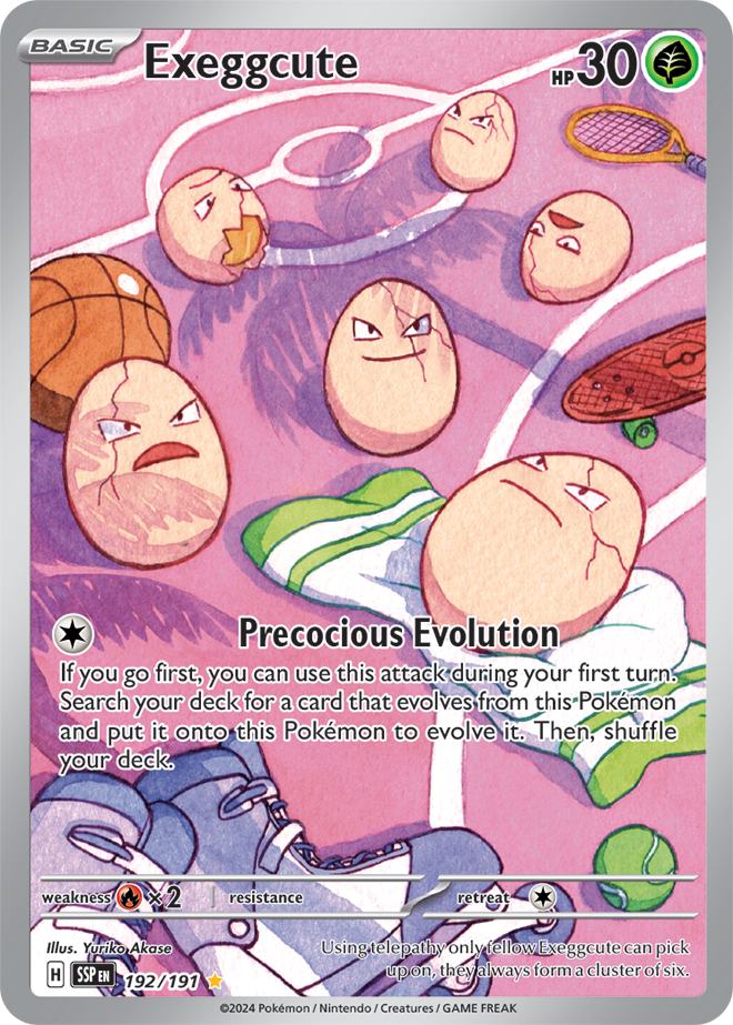Exeggcute 192/191 (Illustration Rare)