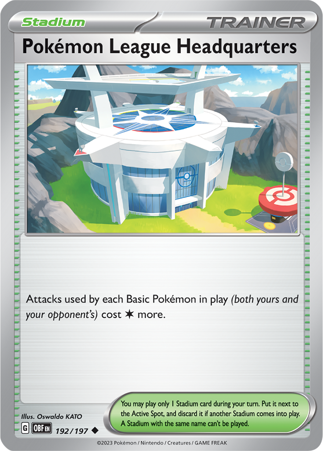 Pokémon League Headquarters 192/197