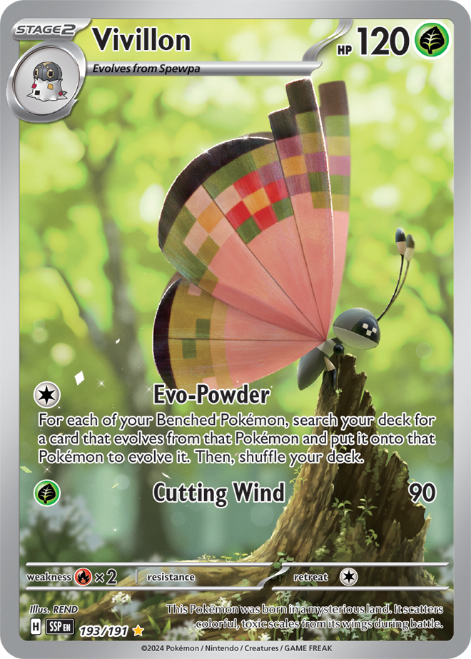 Vivillon 193/191 (Illustration Rare)