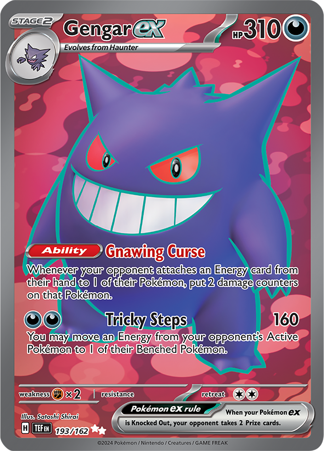 Gengar ex 193/162 (Ultra Rare)