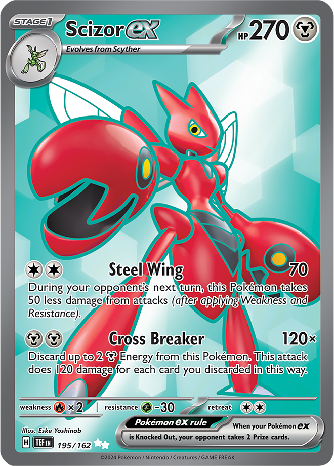 Scizor ex 195/162 (Ultra Rare)