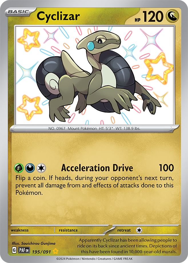 Cyclizar 195/091 (Shiny Rare)