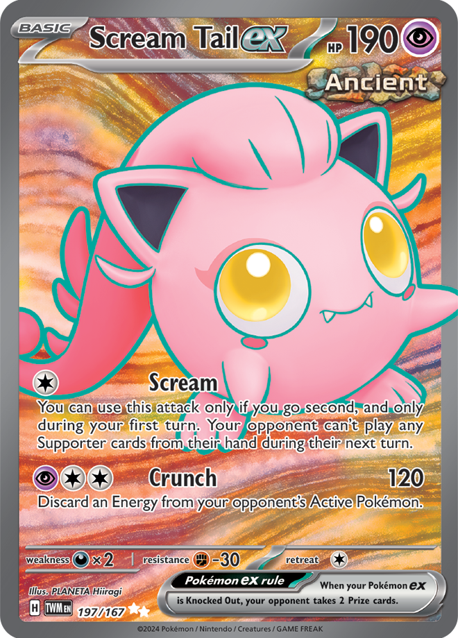 Scream Tail ex 197/167 (Ultra Rare)