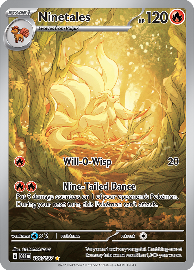 Ninetales 199/197 (Illustration Rare)