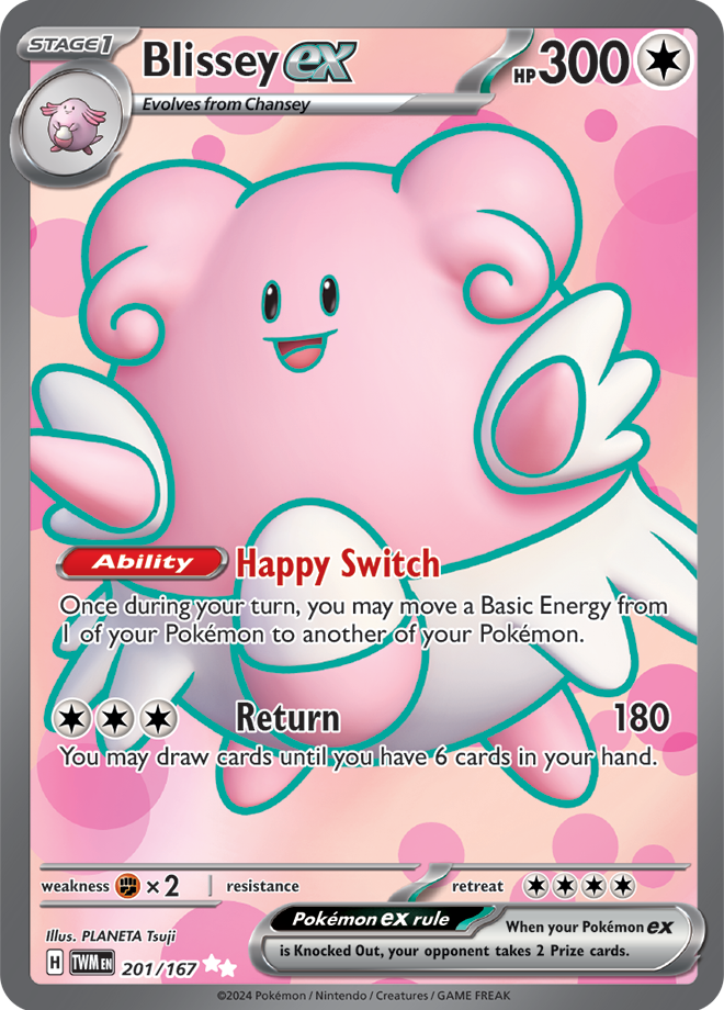 Blissey ex 201/167 (Ultra Rare)
