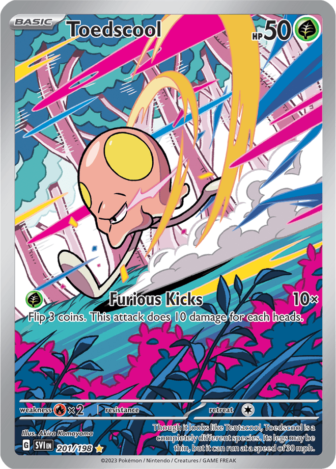 Toedscool 201/198 (Illustration Rare)