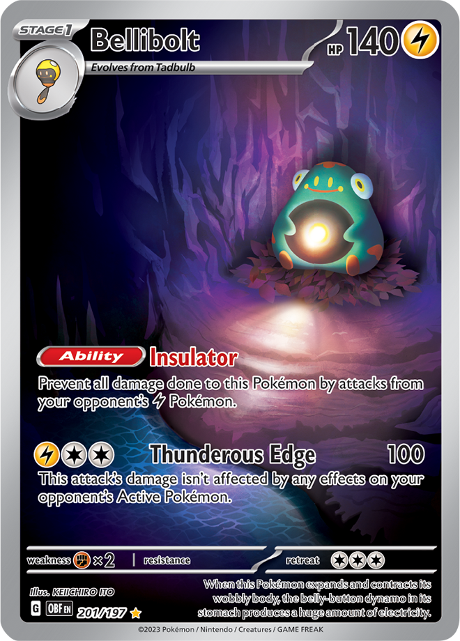 Bellibolt 201/197 (Illustration Rare)