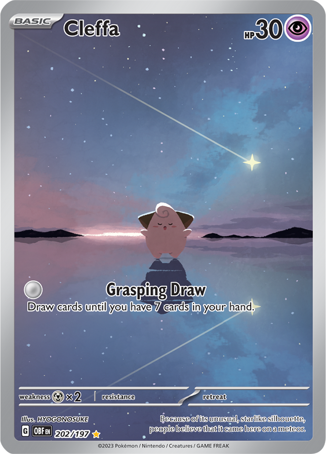 Cleffa 202/197 (Illustration Rare)