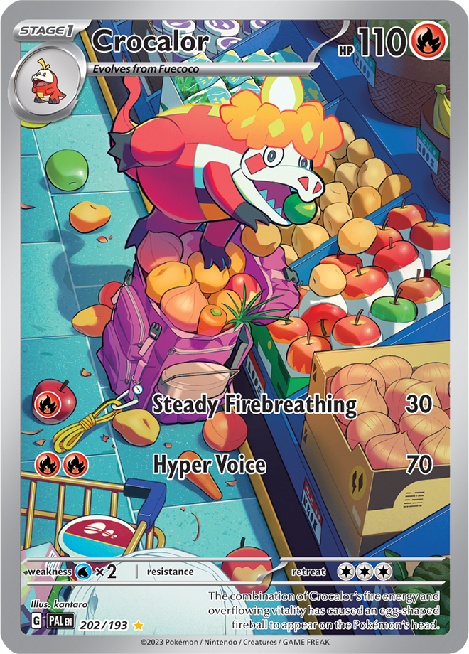 Crocalor 202/193 (Illustration Rare)