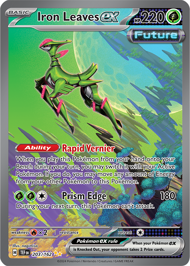 Iron Leaves ex 203/162 (Special Illustration Rare)