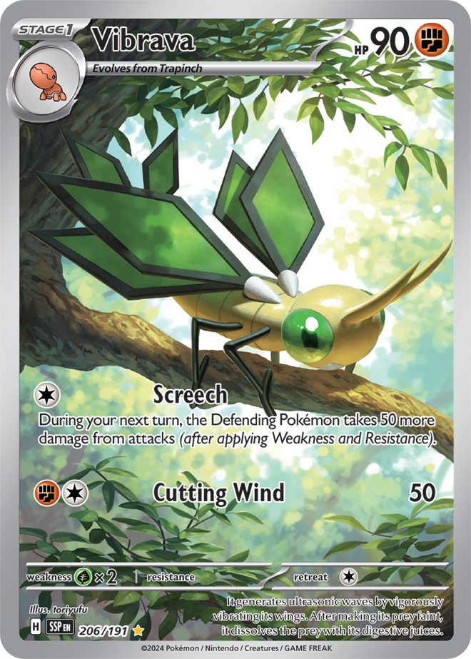 Vibrava 206/191 (Illustration Rare)