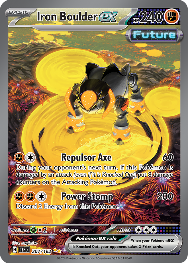 Iron Boulder ex 207/162 (Special Illustration Rare)