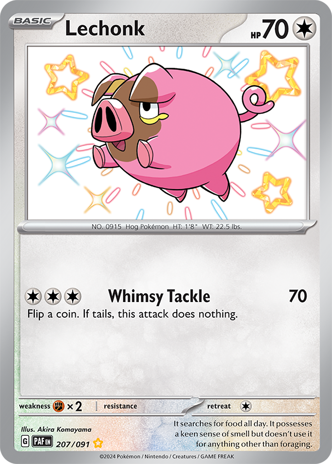 Lechonk 207/091 (Shiny Rare)