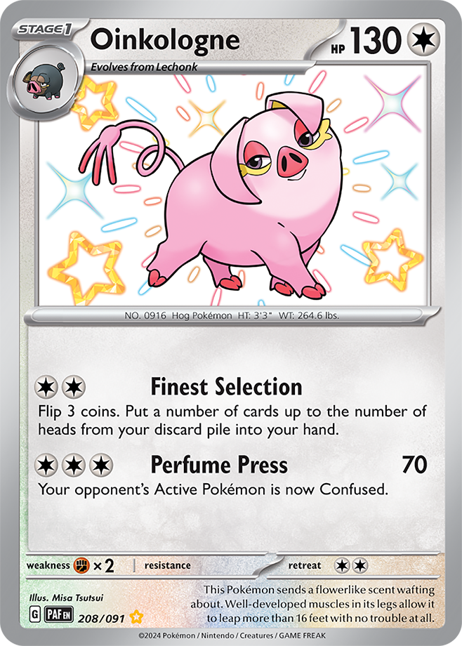 Oinkologne 208/091 (Shiny Rare)