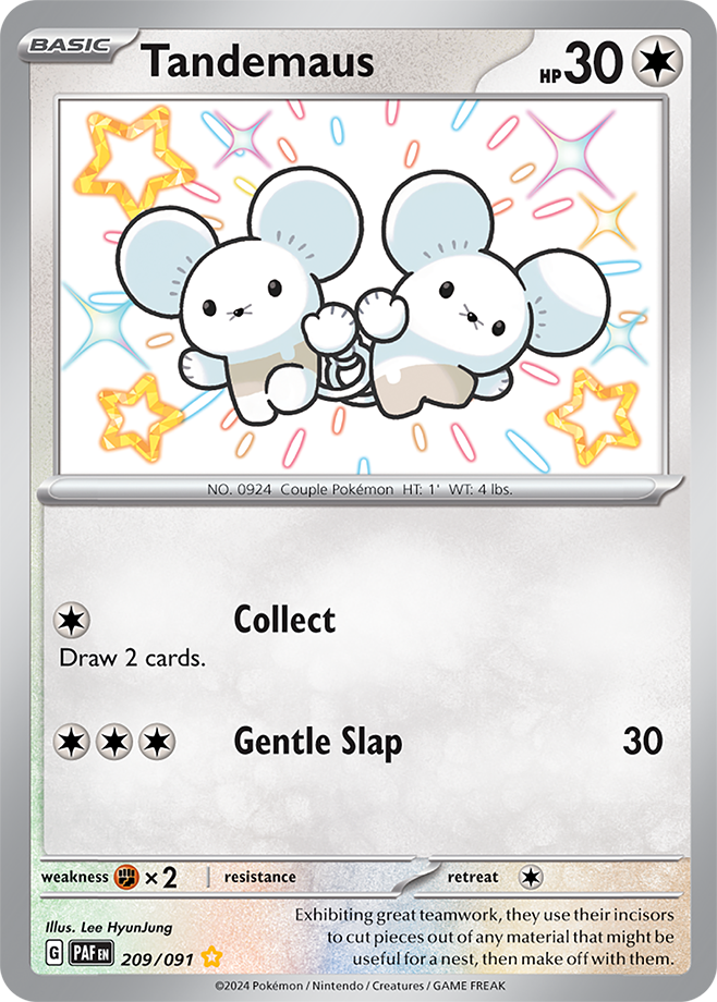 Tandemaus 209/091 (Shiny Rare)