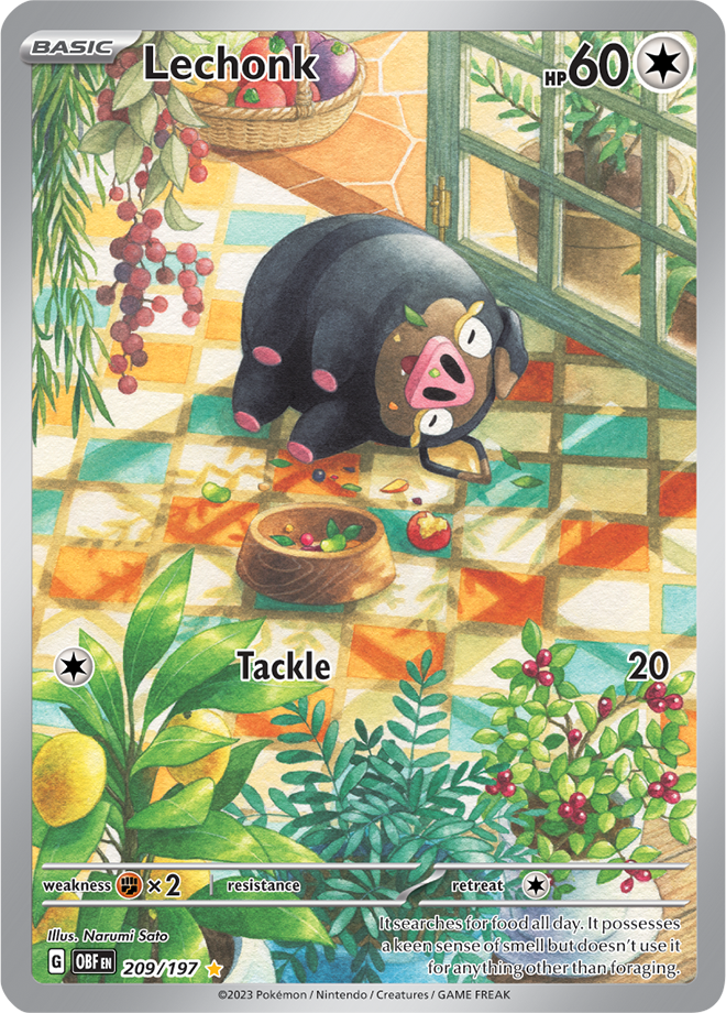 Lechonk 209/197 (Illustration Rare)