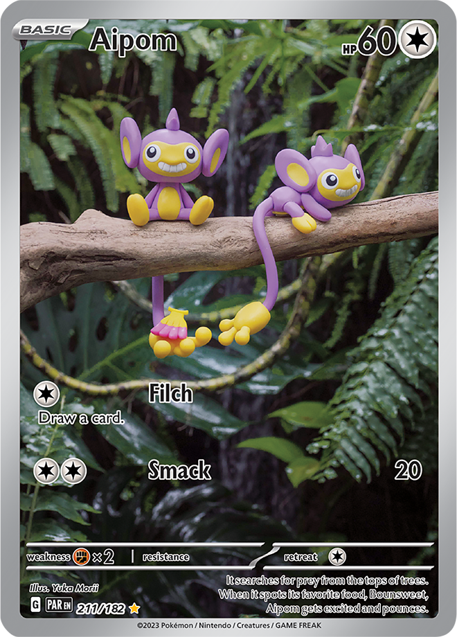 Aipom 211/182 (Illustration Rare)