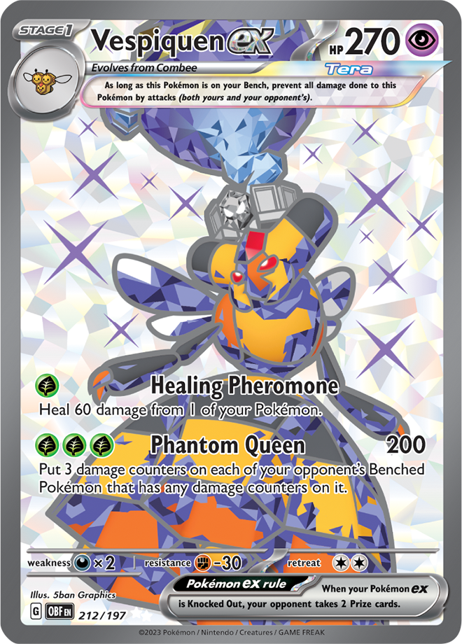 Vespiquen ex 212/197 (Ultra Rare)