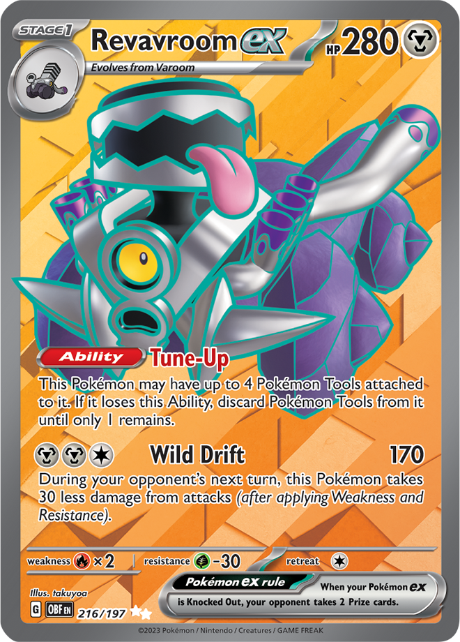 Revavroom ex 216/197 (Ultra Rare)