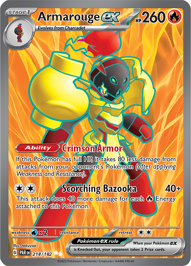Armarouge ex 218/182 (Ultra Rare)