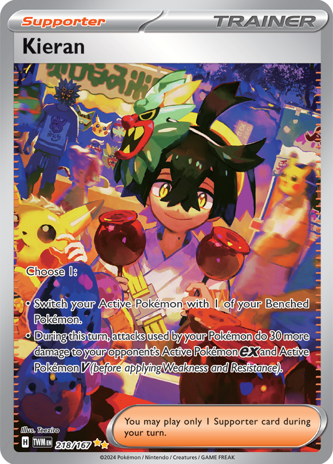Kieran 218/167 (Special Illustration Rare)