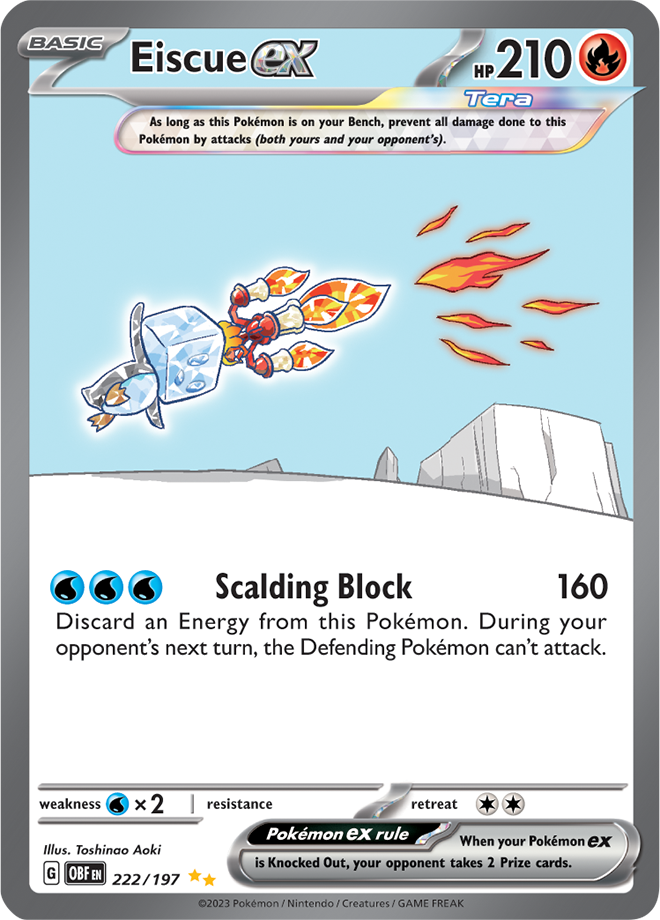 Eiscue ex 222/197 (Special Illustration Rare)
