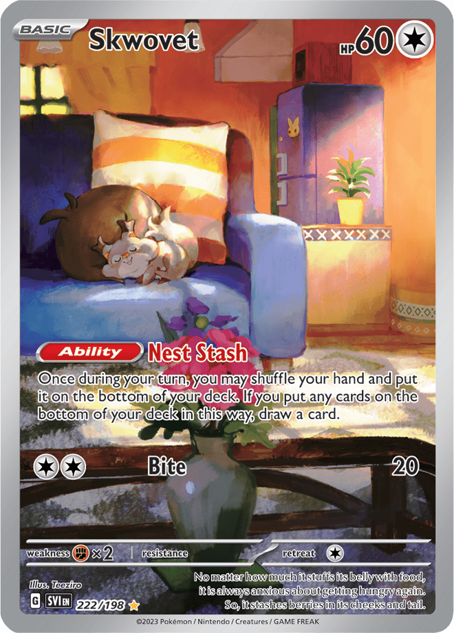 Skwovet 222/198 (Illustration Rare)