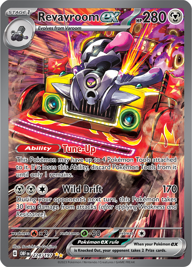Revavroom ex 224/197 (Special Illustration Rare)