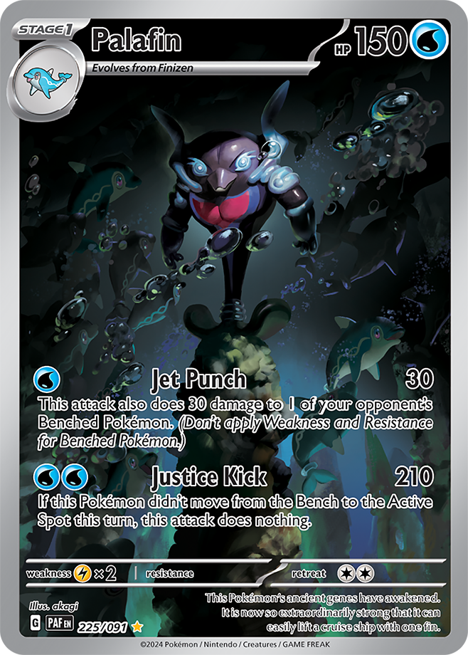 Palafin 225/091 (Illustration Rare)