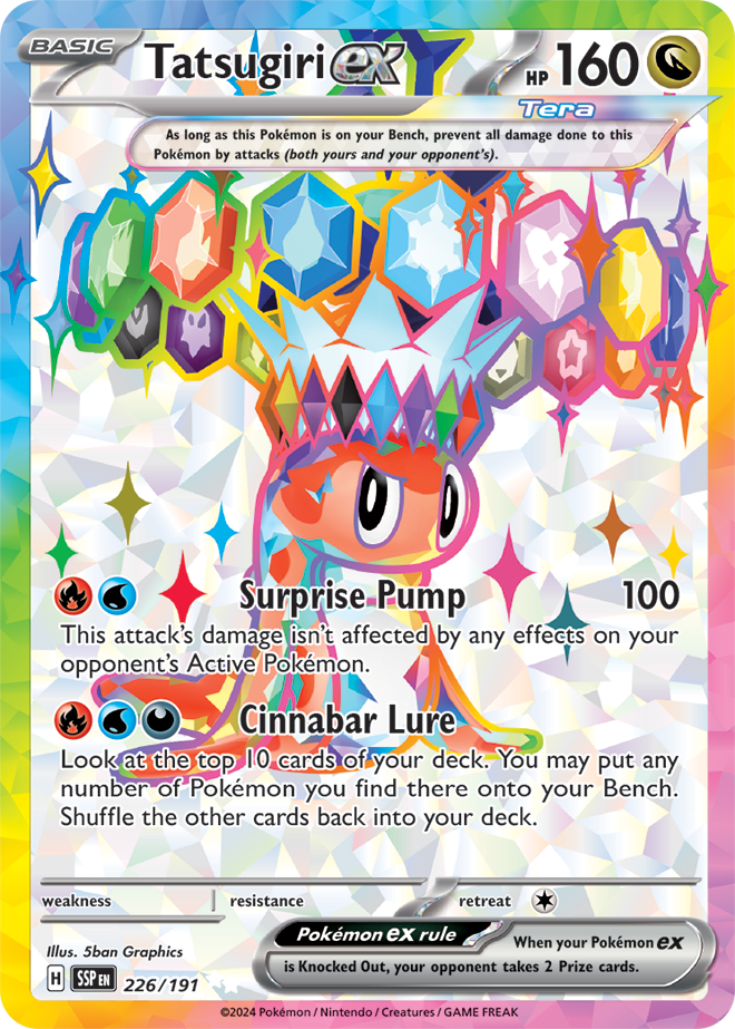 Tatsugiri ex 226/191 (Ultra Rare)