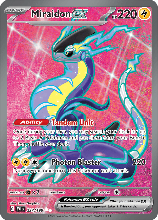 Miraidon ex 227/198 (Ultra Rare)