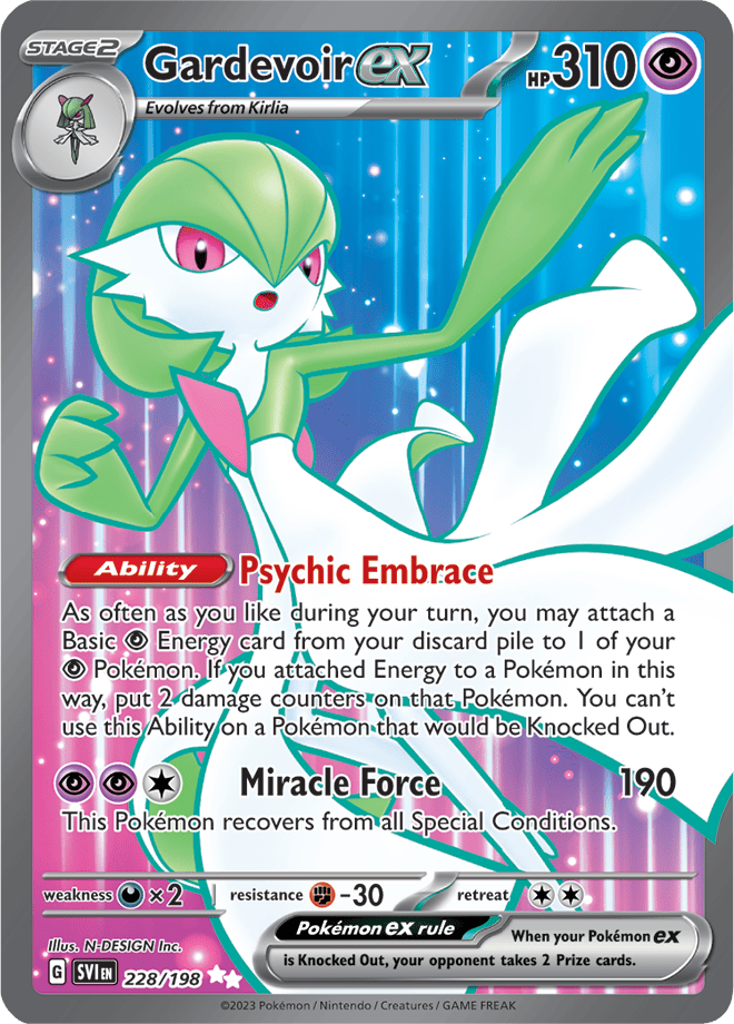 Gardevoir ex 228/198 (Ultra Rare)