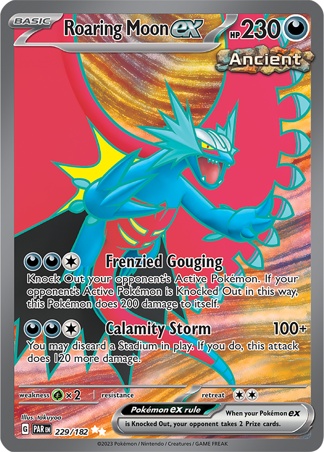 Roaring Moon ex 229/182 (Ultra Rare)