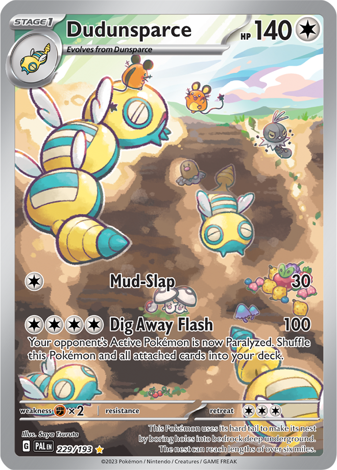 Dudunsparce 229/193 (Illustration Rare)