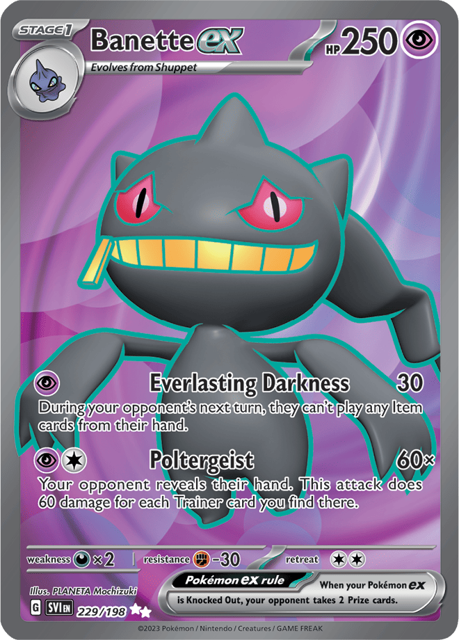 Banette ex 229/198 (Ultra Rare)